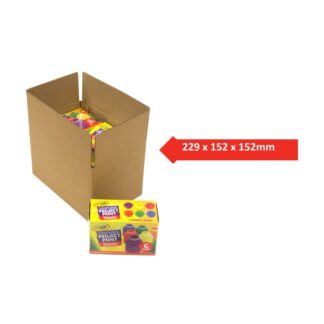 Single Wall Cardboard Boxes - 229 x 152 x 152mm