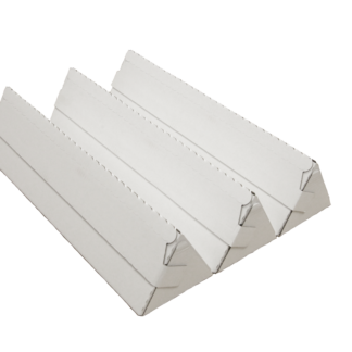 Royal Mail White Triangular Postal Tubes 440 x 70 x 106mm (Length x Diameter x Width)