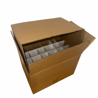 24 x 330ml Bottle Boxes – Double Wall (390 x 270 x 240mm)